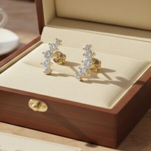 Moissanite Earrings